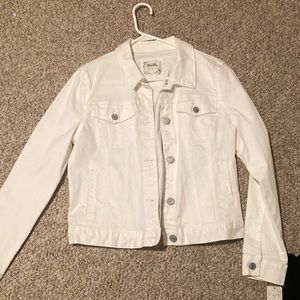 White Denim Jacket